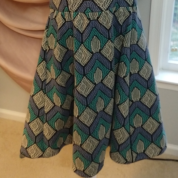 🆕Anthropologie🌷Jacquard A-Line Dress - Picture 3 of 12